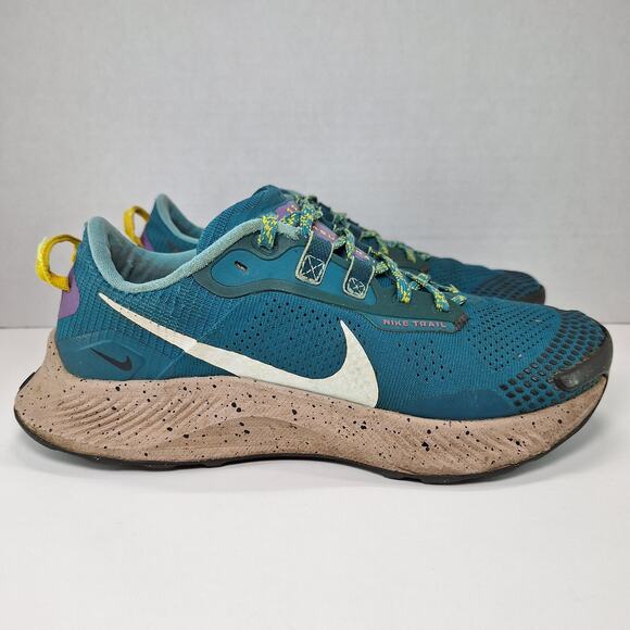 Nike Pegasus Trail 3 Mystic Teal Trail Running Shoes DA8697-300 Men's Size 7 - Picture 2 of 16